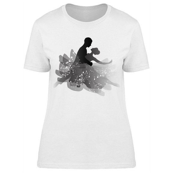 Man And Woman Dance Tango T-Shirt Women -Image by Shutterstock, Female Medium