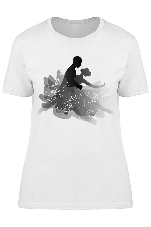 Man And Woman Dance Tango T-Shirt Women -Image by Shutterstock, Female Small