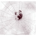 thumbnail image 1 of Man And Woman In Middle Of Spider Web To Illustrate The Song History (24 x 18), 1 of 2
