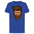 thumbnail image 1 of Man Beard Hairstyle  T-Shirt Men -Image by Shutterstock, Male Small, 1 of 2