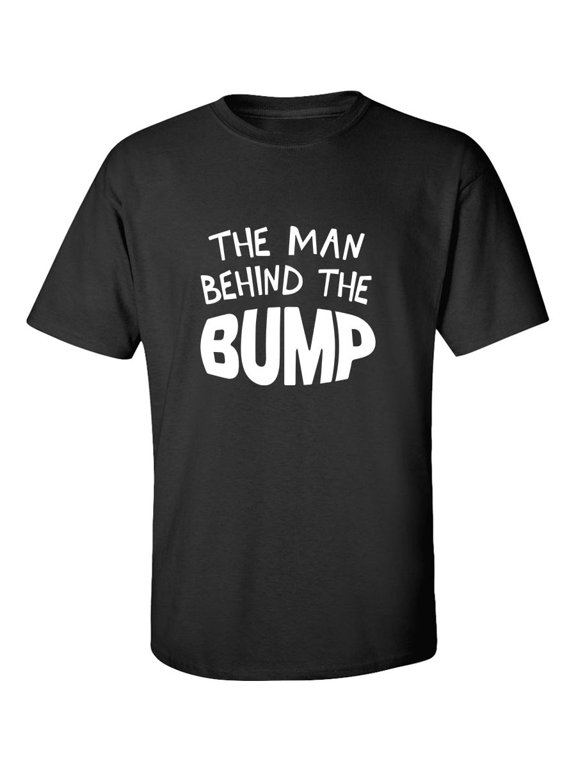 Man Behind The Bump Expectant Dad Gift T-Shirt