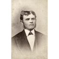 thumbnail image 1 of Man C1880. Nportrait Of A Man. Carte De Visite From A Photography Studio In Chicago Illinois C1880. Print by, 1 of 3