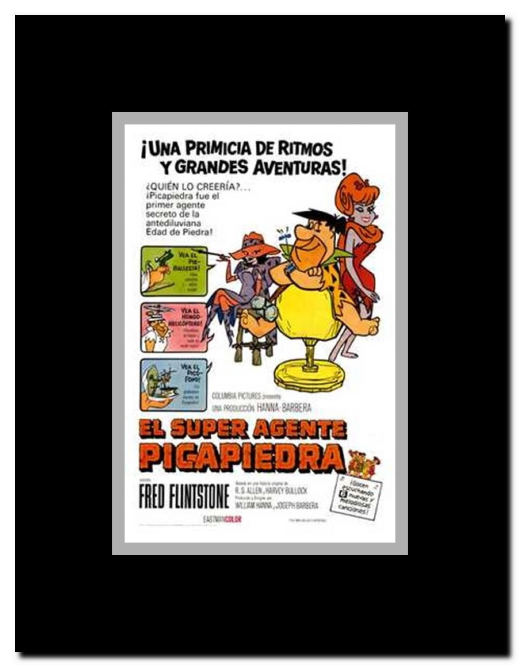Man Called Flintstone Framed Movie Poster