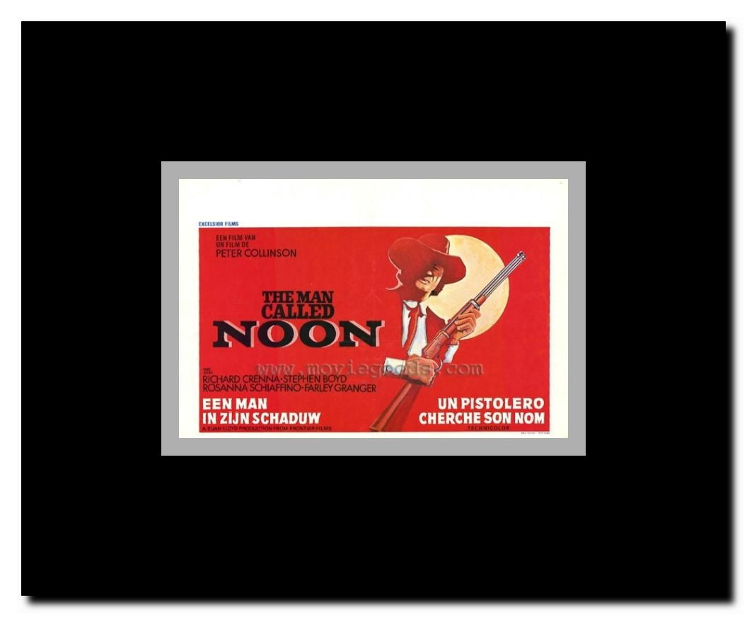 Man Called Noon Framed Movie Poster
