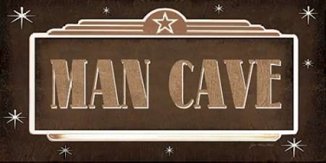 Man Cave Canvas Art - Jo Moulton (24 x 48)