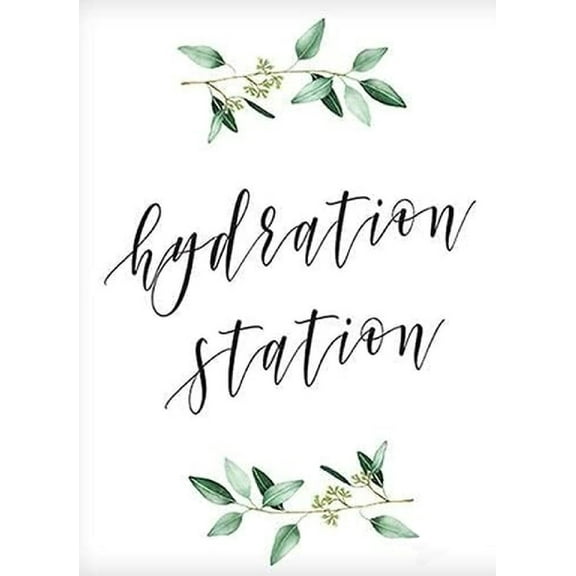 Man Cave Decor Hydration Station Metal Tin Signs Wedding Drinks Bar Ative Party Bar Signs Beverages Table Ation Signage Drink Tin Sign 12 X 18inch Vintage