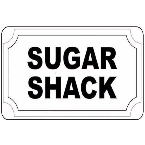 Man Cave Decor Metal Tin Sign Sugar Shack Black Retro Vintage Style Metal Sign For Wall Artmetal Sign Gift Size 12x8 Inch