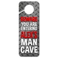 thumbnail image 1 of Man Cave Do Not Disturb Plastic Door Knob Hanger Sign Male Names Aa-Al - Alex, 1 of 1