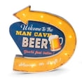 thumbnail image 1 of "Man Cave" Metal Sign, 1 of 2