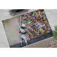 thumbnail image 1 of Man Cave Rugs, Modern Rugs, Entryway Rug, Banksy Rug, Banksy Colorful Graffiti Rugs, Abstract Rugs, Easy to Clean Rugs, Outdoor Rug, 5.2'x7.5' - 160x230 cm, 1 of 8