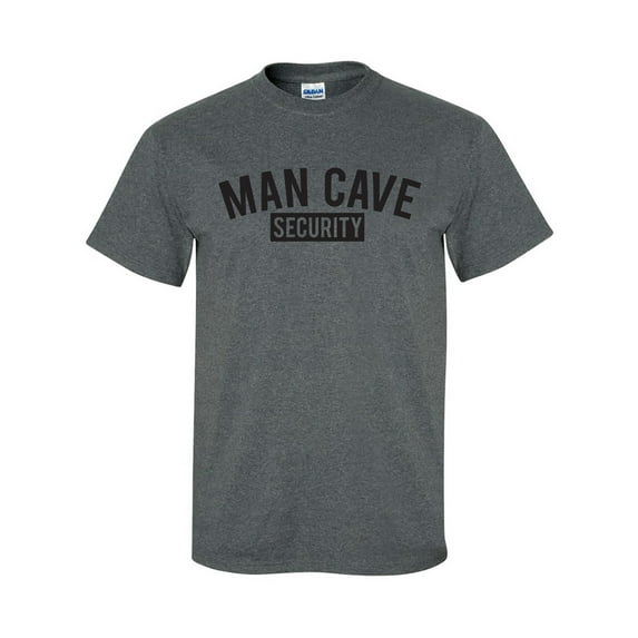 Man Cave Security Adult Short Sleeve T-shirt