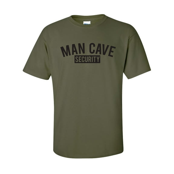 Man Cave Security Adult Short Sleeve T-shirt