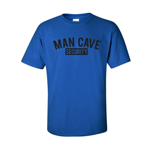 Man Cave Security Adult Short Sleeve T-shirt