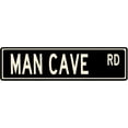 thumbnail image 1 of Man Cave Street Sign 16x6 Inch - Aluminum Vintage Retro Metal Tin Sign Wall Art for Garage, Home Bar, Game Room, or Office Decor – Man Cave Gifts For Men, 1 of 6