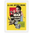 thumbnail image 1 of The Man Who Cheated Himself - Starring Lee J. Cobb, Jane Wyatt - Vintage Film Noir Movie Poster c.1951 - Japanese Unryu Rice Paper Art Print (Unframed) 12 x 16 in, 1 of 4