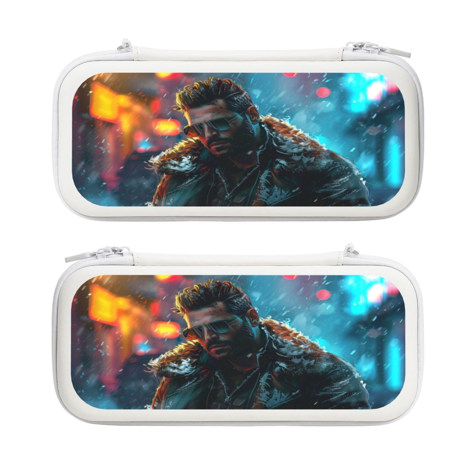 Man Cyberpunk Style, Carrying Case For Nintendo Switch & OLED Version ...