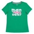 thumbnail image 1 of Man Eater Alligator Womens Pajama T-Shirt - X-Large, 1 of 1