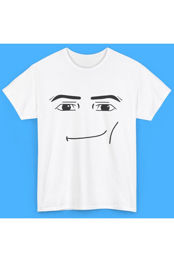 Man Face T-Shirt, Funny T-Shirt, Joke Tee, Gift Shirt, Trending Shirt, Oddly Tee