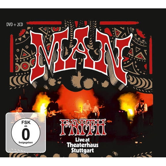Man - Faith: Live At Theaterhaus Stuttgart, March 10th 2016 - Music & Performance - CD