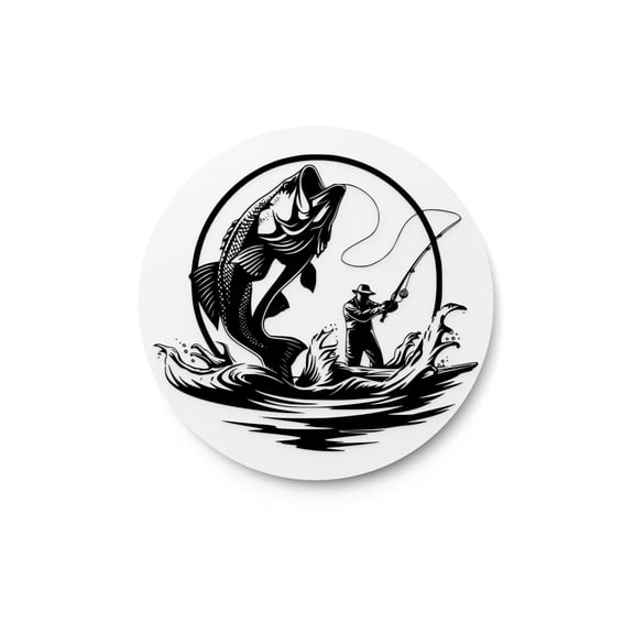 Man Fish | Funny sign For Home or Office