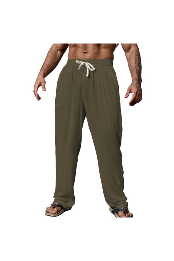 Man Flared Wide Leg Basic Long Bootcut Leg Loose Fit Pants for Man Spandex Track Gym Brunch Running Fall Summer 2026 Clothes