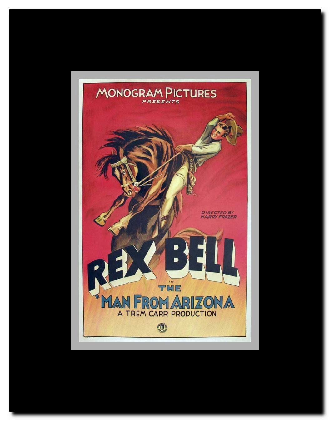 Man From Arizona Framed Movie Poster