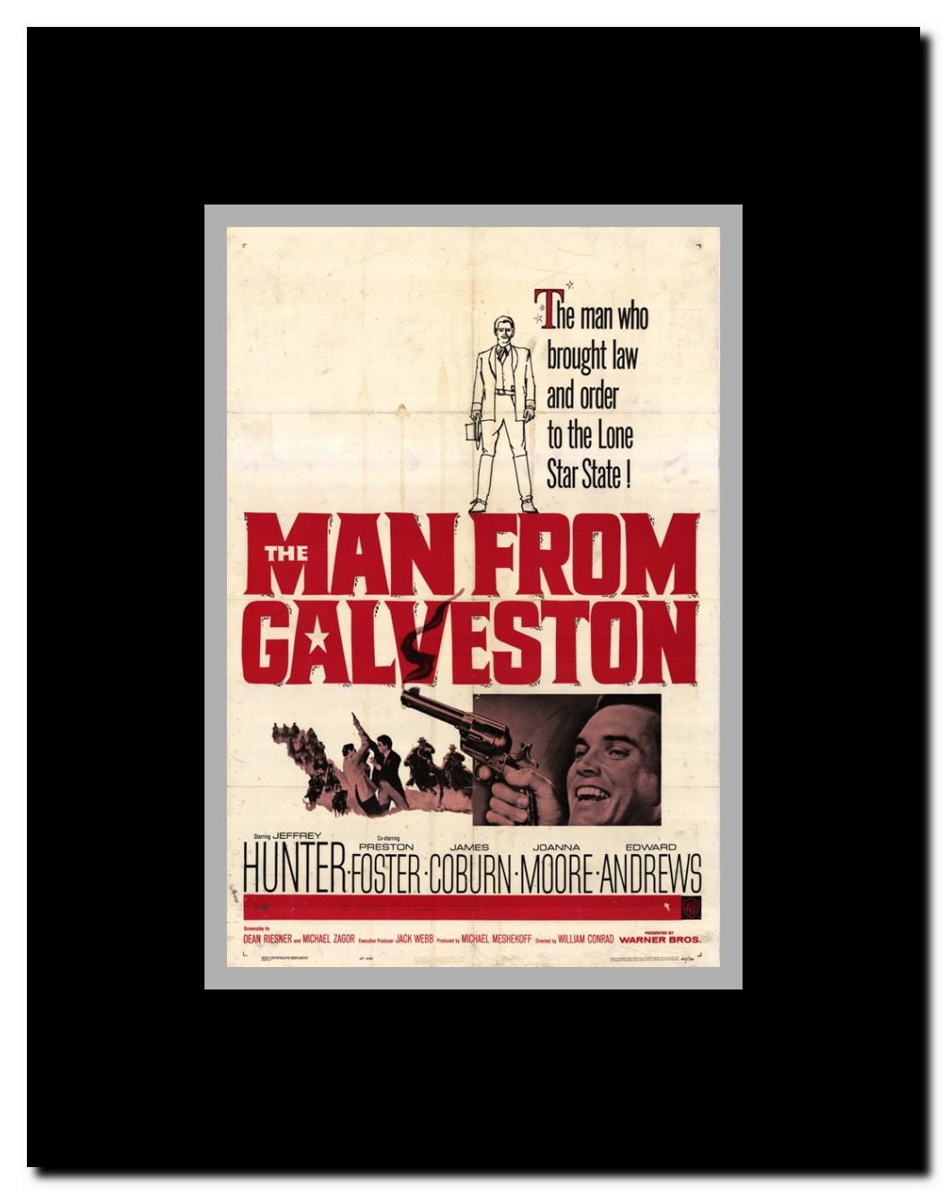Man From Galveston Framed Movie Poster
