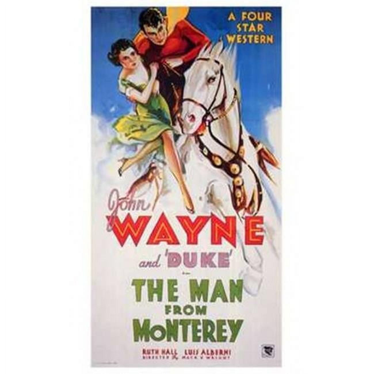 Man From Monterey Movie Poster 11 x 17 in.