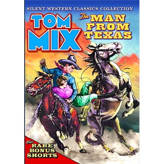 Man From Texas (Silent) (DVD), Alpha Video, Western