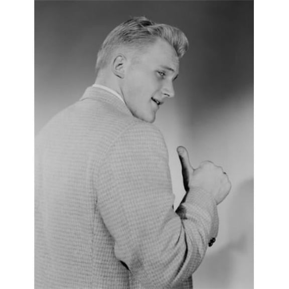 Man Gesturing Poster Print - 18 x 24 in.