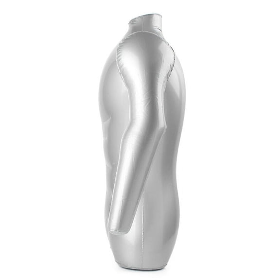 Man Half Body With Arm Pvc Inflatable Mannequin Male Dummy Torso Model Fashion For Clothing Collection Retail Display Smile Home