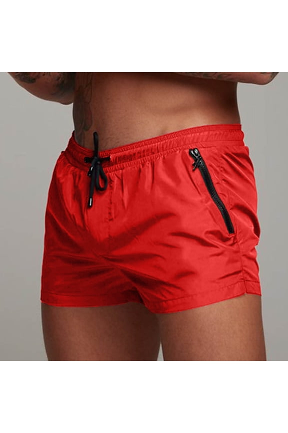 Man High Street Fashion Trend Pleated Design Straight Leather Shorts Workout Shorts with Pockets Breathable Shorts Men Workout Shorts Men Boy Running Shorts Men Pockets Running Shorts Men Y