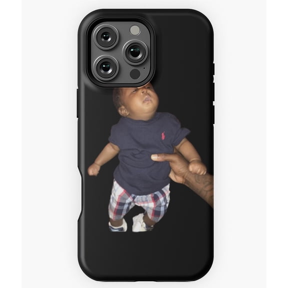 Man Holding Baby Funny Internet Meme Phone Case for iPhone 16 15 14 13 12 11 Pro Max