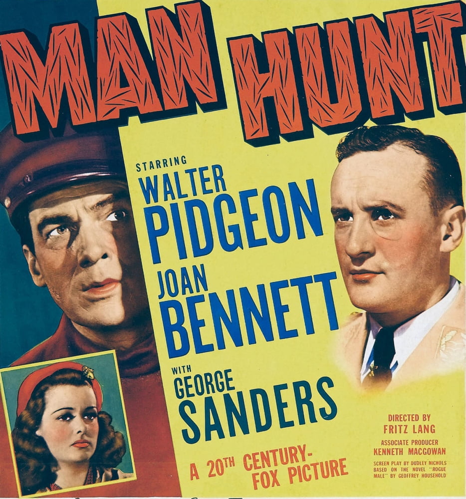 Man Hunt Canvas Art - (24 x 36)