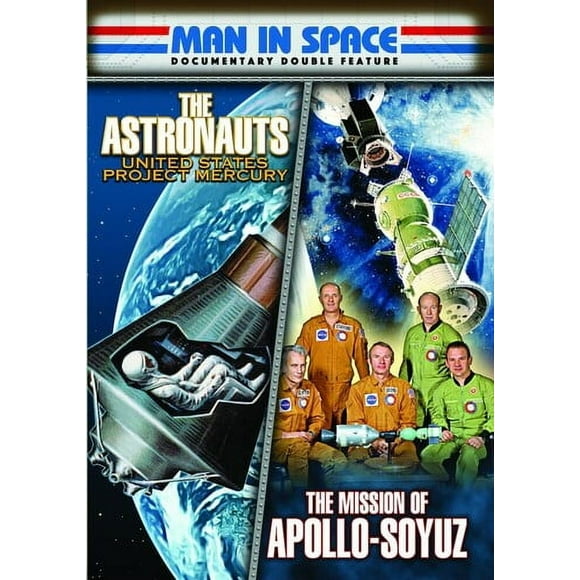 Man In Space Documentary Double Feature: The Astronauts (1960)/The Mission Of Apollo-Soyuz (1975) (DVD), Alpha Video, Documentary