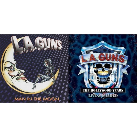 Man In The Moon (Cobalt Blue LP Vinyl/Anniversary Edition) & Hollywood Years-Live & Loaded (2LP)