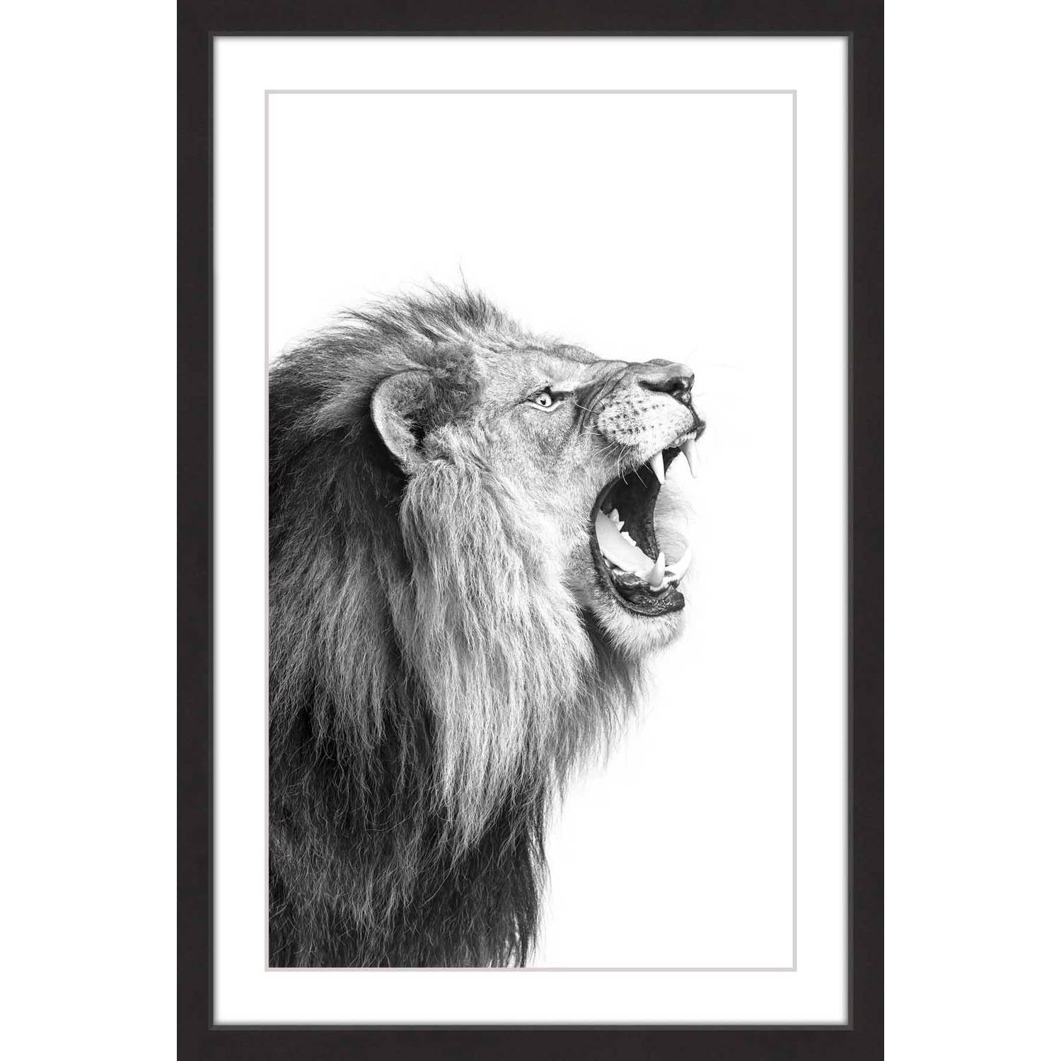 "Man Is Right" Framed Painting Print