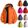 thumbnail image 1 of Man Jackets Cameland Men's Fall Winter Casual Workwear 3-in-1 Waterproof Windproof Hiking Jacket Outdoor Detachable Liner Coat Black XL, 1 of 6