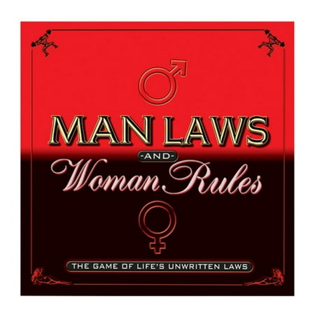 Man Laws & Woman Rules Board Game
