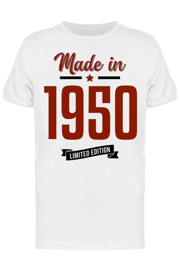 Man Limited Edition Since 1950 Men's T-shirt
