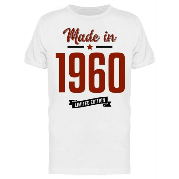 Man Limited Edition Since 1960 Men's T-shirt