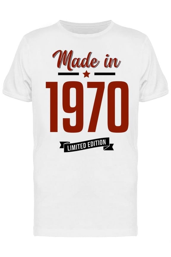 Man Limited Edition Since 1970 Men's T-shirt