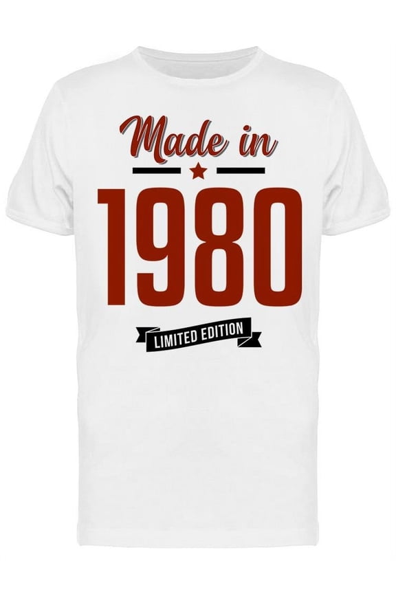 Man Limited Edition Since 1980 Men's T-shirt