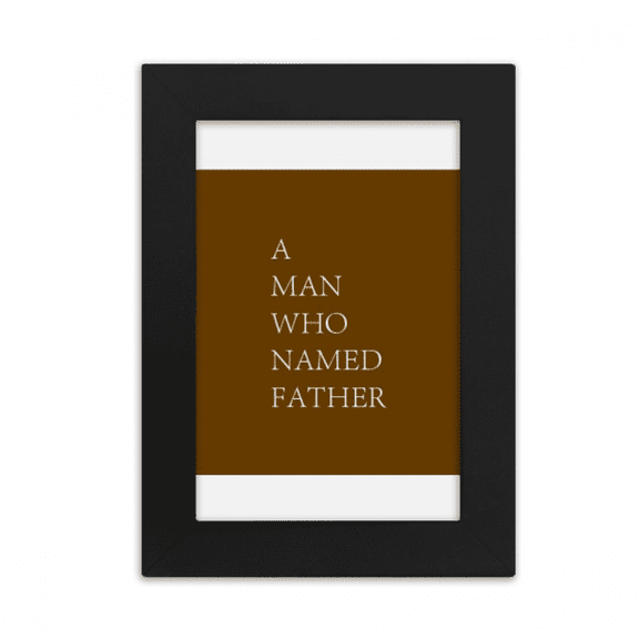 Man Love Dad Father Futrue Desktop Photo Frame Picture Display Art Painting Exhibit