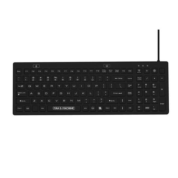 Man & Machine ITSC-B5 C3 Planet Its Cool Keyboard, Black