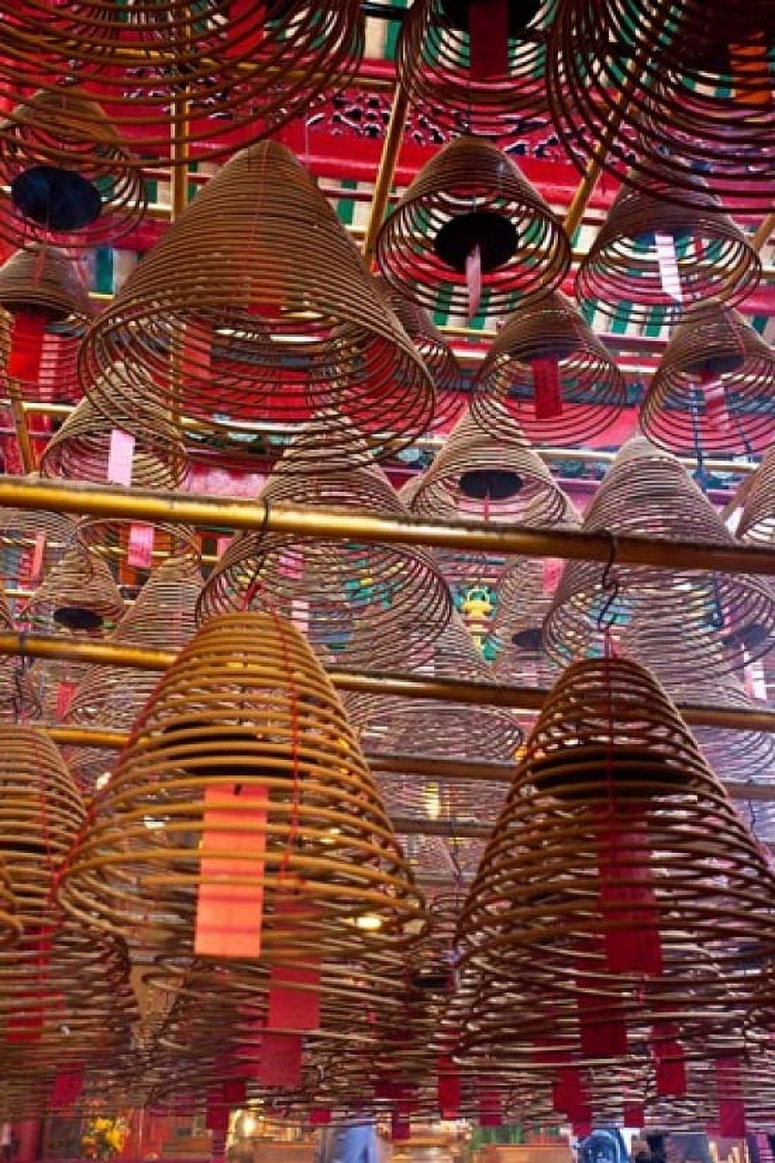 Man Mo Buddhist Temple Hong Kong China Canvas Art - Julie Eggers DanitaDelimont (25 x 38)