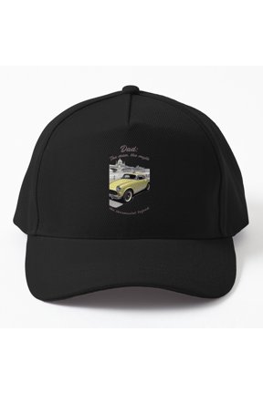 Man Myth Legend Baseball Cap, Classic Typography Statement Graphic Design, Classic Hat