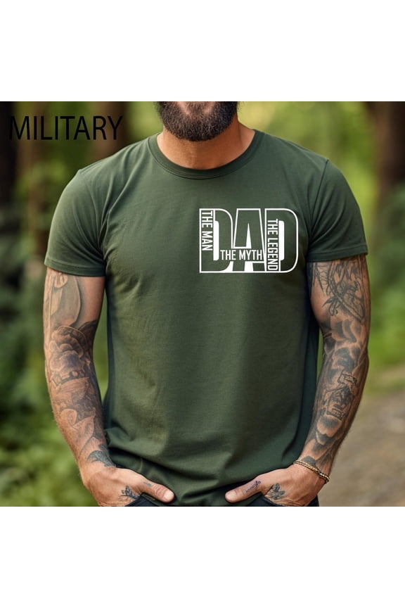 Man Myth Legend Dad Father's Day Gift T-shirt