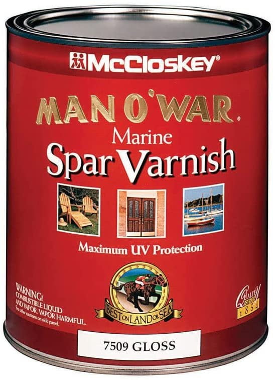 Man O' War Spar Varnish, Gloss, Quart
