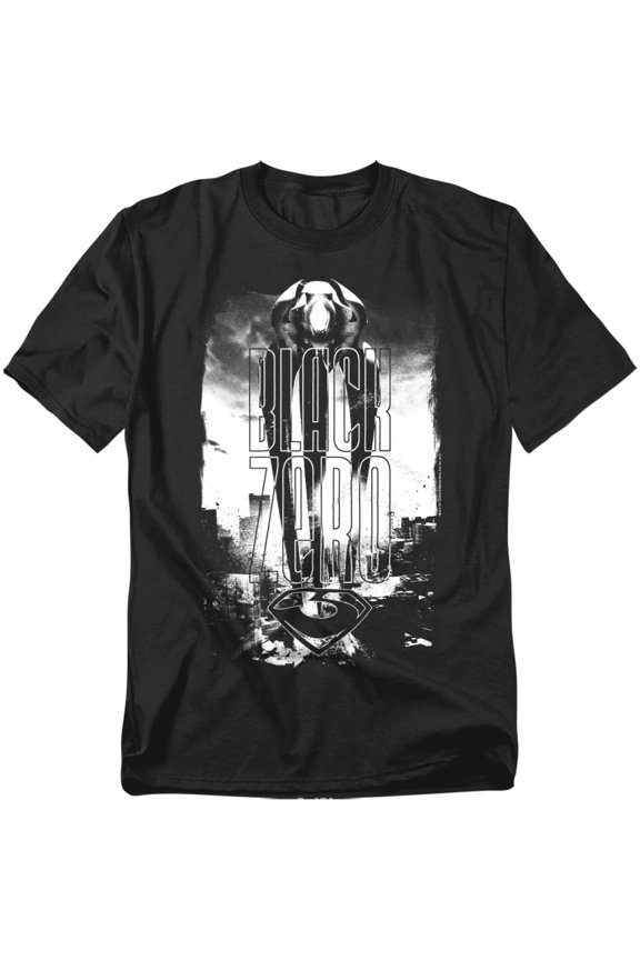 Man of Steel T-Shirt Black Zero Unisex Graphic Tee For Men & Women